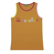 United Colors of Benetton BNT-G20494 Turuncu Kız Çocuk T-shirt
