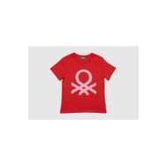 United Colors of Benetton BNT-G20505 Kırmızı Kız Çocuk T-shirt