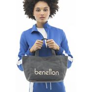 United Colors of Benetton BNT1102 Gri Kadın El Çantası
