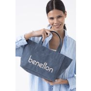 United Colors of Benetton BNT1102 Lacivert Kadın El Çantası