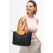 United Colors of Benetton BNT1357 Siyah Camel Kadın El Çantası