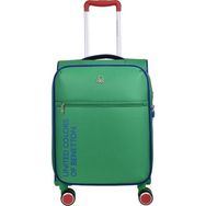 United Colors of Benetton BNT2100 Kumaş Yeşil Kabin Boy Valiz