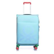 United Colors of Benetton BNT2200 Kumaş Aqua Orta Boy Valiz