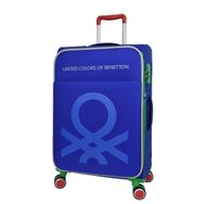 United Colors of Benetton BNT2200 Kumaş Saks Mavisi Orta Boy Valiz