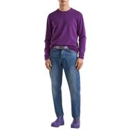United Colors of Benetton Merino Mor Bisiklet Yaka Erkek Kazak