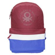 United Colors of Benetton Q-062 70098 Bordo Okul Sırt Çantası