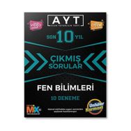 Ünlüler Karması 2022 TYT Fen Bilimleri Çıkmış Sorular Tıpkı Basım 10 Deneme