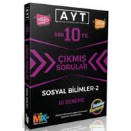 Ünlüler Karması AYT Sosyal Bilimler 2 Karması Tıpkı Basım 10 Deneme