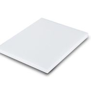 Ünsal Showroom Türkay Polietilen Beyaz 50x30x2 cm Kesme Tahtası