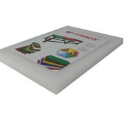 Ünsal Showroom Türkay Polietilen Beyaz 60x40x2 cm Kesme Tahtası