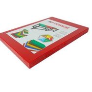 Ünsal Showroom Türkay Polietilen Kırmızı 32,5x26,5x2 cm Kesme Tahtası