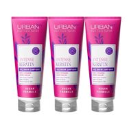 Urban Care 3x250 ml Intense Keratin Aşırı Yıpranmış Saçlara Özel Saç Bakım Şampuanı