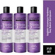 Urban Care Biotin Kafein 3x350 ml Şampuan