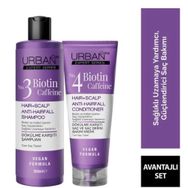 Urban Care Expert Biotin & Caffeine Şampuan + 2'li Set Krem