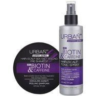 Urban Care Expert Biotin & Kafein 200 ml Peeling Şampuan ve 200 ml Sprey Tonik