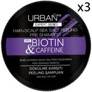 Urban Care Expert Biotin Kafein 3x200 gr Peeling Şampuan