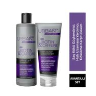 Urban Care Expert Biotin ve Kafein 350 ml Dökülme Karşıtı Şampuan ve 200 ml Hızlı Uzaman Saç Kremi