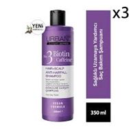 Urban Care Expert Biotin&Caffeine 3x350 ml Şampuan