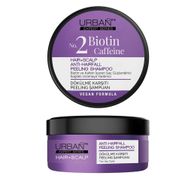 Urban Care Expert Serisi 200 ml Biotin ve Kafein Dökülme Karşıtı Vegan Arındırıcı Peeling Şampuan