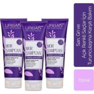Urban Care Turunculaşma Karşıtı 3x250 ml Mor Şampuan