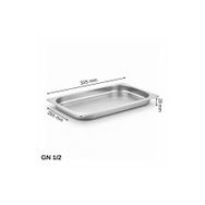 Üret Çelik ÜRET Standart Gastronom Küvet GN 1/2 20 mm 1,25 lt