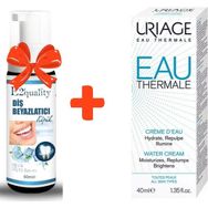 Uriage Eau Thermale Rich Water Cream 40 ml Zengin Su Bazlı Nemlendirici Krem+E2'Quality Diş Beyazlatıcı Köpük