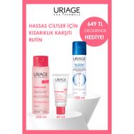 Uriage Hassas Ciltler İçin Temizleyici Fluid 250 ml + SPF50+ CC Krem 40 ml + 150 ml Termal Su Hediye