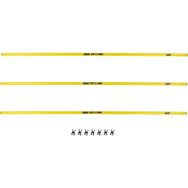 USR 251603 3'lü 160 cm Slalom Çubuk ve Kelepçe Seti