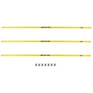 USR 251603S 3x60 cm Slalom Çubuk ve Kelepçe Seti