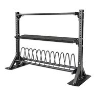 USR Miletos-A-R30 3 Katlı Bumper Plaka-Dambıl-Kettlebell-Wallball Rafı