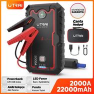 Utraı Jstar One 22000 mah 2000A Jump Starter Taşınabilir Akü Takviye Cihazı