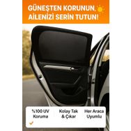 UYDEE 1 Adet Oto Güneşlik Perde Araba Yan Cam Güneşlik Araba Güneşlik Perdesi Anne Bebek Emzirme Perdesi