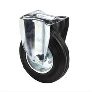 Uygur Kauçuk Tablalı 150 mm Sabit Servis Tekeri