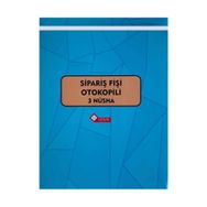 Uysal 3 Nüsha Otokopili 2-50 Sipariş Fişi