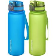 Uzspace 2'li 500 ml FiftyFifty Mavi - Haki Tritan Matara Seti