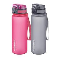 Uzspace 2'li 500 ml FiftyFifty Pembe-Gri Tritan Matara Seti