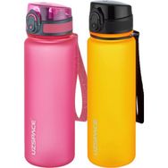 Uzspace 2'li 500 ml FiftyFifty Pembe - Mor Tritan Matara Seti
