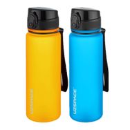 Uzspace 2'li 500 ml FiftyFifty Turuncu-Turkuaz Tritan Matara Seti