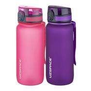 Uzspace 2'li 650 ml Fiftyfifty Pembe - Mor Tritan Matara Seti
