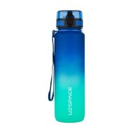 Uzspace Tritan 1000 ml Mavi Yeşil Matara