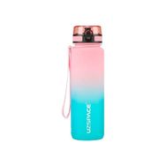 Uzspace Tritan 900 ml Pembe Turkuaz Matara
