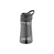 Uzspace Tritan Pipetli Playoff 460 ml Siyah Su Matarası