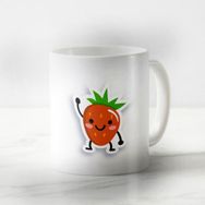 Vadi Burada Çilek Emoji Harika Sevgiliye Özel Kupa