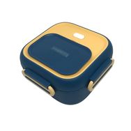 Vagonlife BL2107 Lunch Tek Katlı Çelik Mavi Sarı Box
