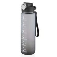 Vagonlife VGN-2219 Gri Siyah 1000 ml Pipetli Tritan Çift Renkli Matara