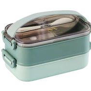 Vagonlife XC-465 1500 ml Yeşil Çelik Lunch Box