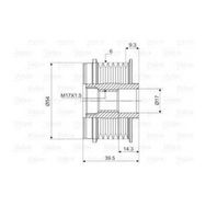 Valeo 588012 Alternatör Kasnağı