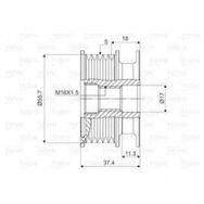Valeo 588034 Alternatör Kasnağı