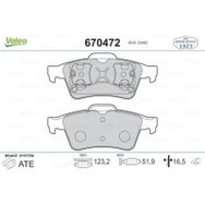 Valeo 670472 Arka Balata