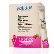 Validus Cranberry Aloe Vera Tea Tree Oil 15 Saşe